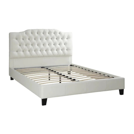 Bed Valeria Diamond 50QEK White