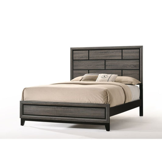 Bed Valdemar 396QEK Grey Finish