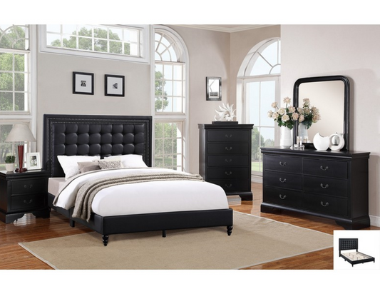 Bed Everly 87QEK Black