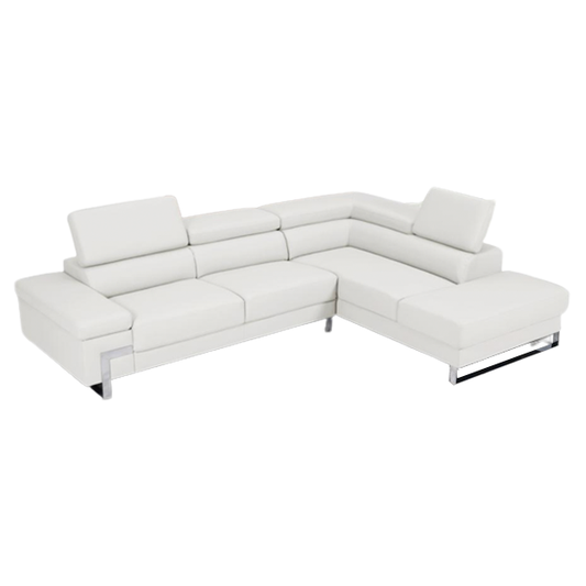 Sectional Sofa Athena White (RIGHT)